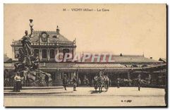 CPA Vichy Allier La Gare 