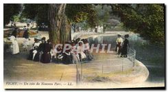 CPA Vichy Un coin du Nouveau Parc 