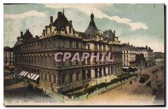 CPA Lyon Le Palais de Justice le Coteau de Fourviere et la Tour de Fourviere 