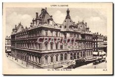 CPA Lyon Illustre Le Palais de la Bourse 