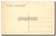 CPA Paris La Chambre des Deputes 
