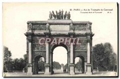 CPA Paris Arc de Tromphe du Carrousel 
