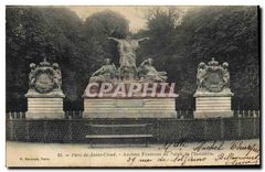 CPA Parc de Saint Cloud Anciens Frontons du Palais de l'Industrie 