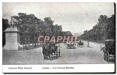 CPA Paris Les Champs Elysees 