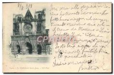 CPA Lyon La Cathedrale Saint Jean 