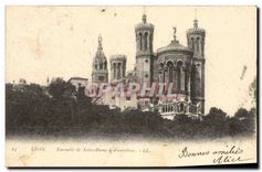 CPA Lyon Ensemble de Notre Dame de Fourvieres 