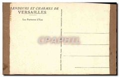 CPA Versailles Les Parterres d'Eau 