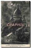 CPA Paris Montmartre Basilique du Sacre Coeur de Montmartre au Clair de Lune 