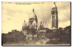 CPA Paris La Basilique du Sacre Coeur de Montmartre 