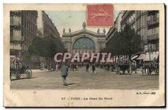 CPA Paris La Gare du Nord 