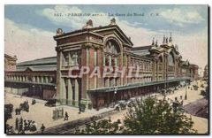 CPA Paris La Gare du Nord 