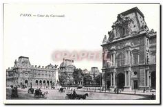 CPA Paris Cour du Carrousel 