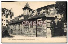 CPA Paris Eglise Saint Julien le Pauvre 