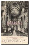 CPA Lyon Interieur de la Basilique de ND de Fourviere Vue de l'entree 