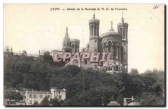 CPA Lyon Abside de la Basilique de ND de Fourviere 