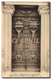 CPA Lyon Basilique de ND de Fourviere Porte de bronze 