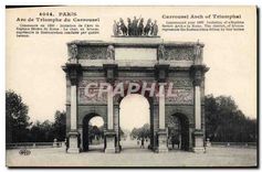 CPA Paris Arc de Triomphe du Carrousel 
