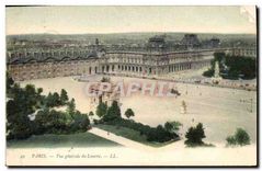 CPA Paris Vue Generale du Louvre 