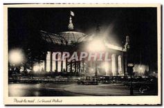 CPA Paris la nuit Le Grand Palais 