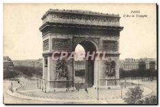 CPA Paris L'Arc de Triomphe 