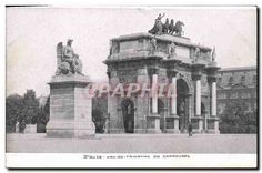CPA Paris Arc de Triomphe du Carrousel 