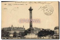 CPA Paris La Place de la Bastille 