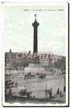 CPA Paris La Bastille et la Colonne de Juillet 