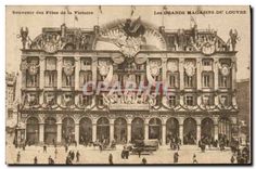 CPA Souvenir des Fetes de la Victoire Les Grands Magasins du Louvre 