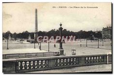 CPA Paris La Place de la Concorde 