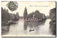 CPA Paris Le Lac du Bois de Boulogne 