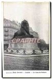 CPA Paris Le Lion de Belfort 