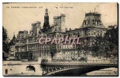 CPA Paris L'Hotel de Ville 