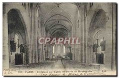 CPA Paris Interieur de l'Eglise St Pierre de Montmartre 