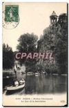 CPA Paris Buttes Chaumont Le Lac et le Belvedere 