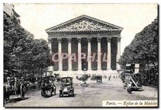 CPA Paris Eglise de la Madeleine 
