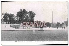 CPA Paris Les Tuileries & La Terrasse de l'Orangerie 