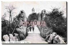 CPA Paris Buttes Chaumont Le Pont 