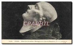 CPA Paris Hotel des Invalides Moulage de la Tete de Napoleon 