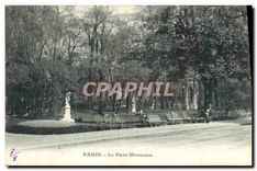 CPA Paris Le Parc Monceau 
