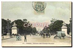 CPA Paris Avenue des Champs Elysees 