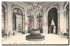 CPA Paris La Chambre des Deputes Salon du Roi 