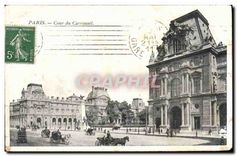 CPA Paris Cour du Carrousel 