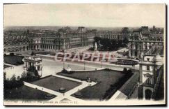 CPA Paris Vue Generale du Louvre 