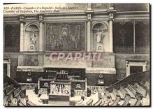 CPA Paris Chambre des Deputes Salle des Seances 