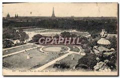 CPA Paris Vue du Jardin des Tuileries 