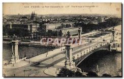 CPA Paris Le Pont Alexandre III 