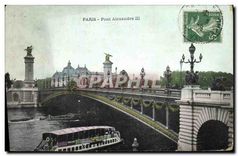CPA Paris Pont Alexandre III 