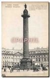CPA Paris Colonne Vendome 