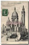 CPA Paris Montmartre Le Sacre Coeur de Montmartre termine 