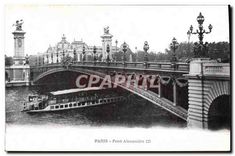 CPA Paris Pont Alexandre III 